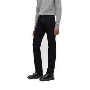 Hugo Boss Jeans Stretch Size 30  Black Wash (actual 30x26) Unisex Maine Reg Fit